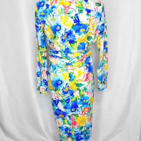 Polo Ralph Lauren Matching Blouse and Skirt Size 14 - Picture 3 of 7